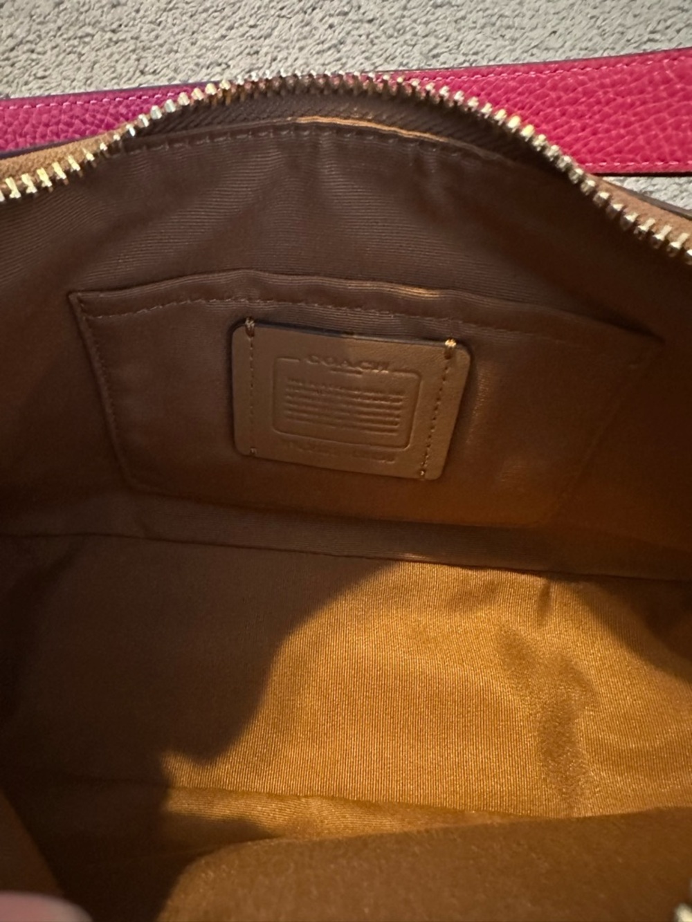 NWT Coach Pennie Shoulder/Crossbody Bag 25/Refined Pebble Leather - Picture 15 of 16